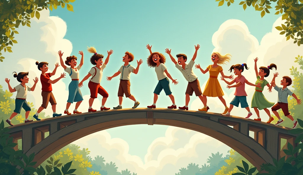 *Bridge:*
(Move your body like the animals
The animals are moving, they’re having fun,
Join in the dance, everyone!
Twist and turn, shake and sway,
We’re all dancing animals today!