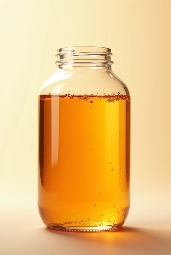 Create an animated glass jar of apple cider vinegar