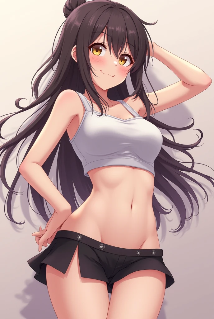 Generate an image of an anime without clothes 