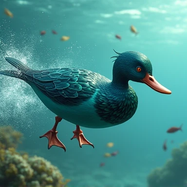 a water style pokemon that is a ninja duck
