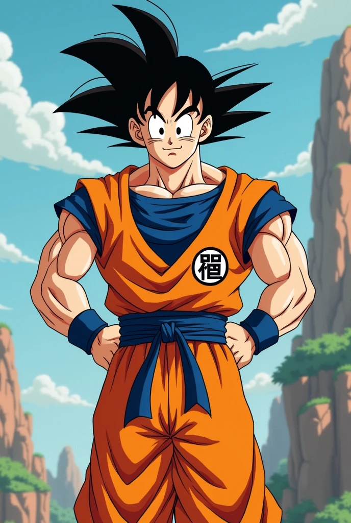 Goku puts the reproductive system in Bulma