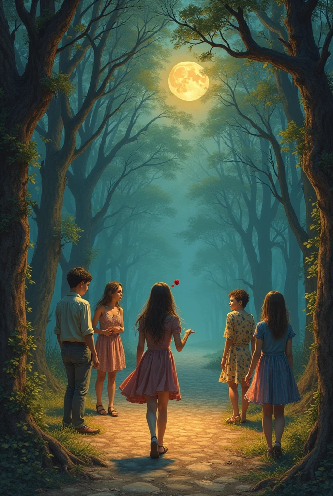Here is a description of each character in the story "The tale of love and madness":
1. **madness**: He is the character who proposes the game of hide and seek.. She is eccentric, impulsive and always looking for fun and chaos. Her capricious nature leads her to come up with unusual games., and his enthusiasm for surprises and madness is contagious.
2. **At Intrigue**: This character is curious and slightly mysterious.. His interest in the game of hide and seek reveals his fascination with the unknown and the intriguing., Although their curiosity is not always enough to fully understand the proposals of Madness.
3. **Curiosity**: Always eager to learn and experiment, Curiosity is the one that asks and seeks to understand how the game works, showing a genuine interest in new ideas and knowledge.
4. **The Enthusiasm**: It is lively and contagious, moving with energy and joy. His willingness to participate in the game is a reflection of his vibrant and positive character..
5. **The Euphoria**: It accompanies enthusiasm and is characterized by a high degree of joy and energy.. Together, foster an atmosphere of celebration and optimism.
6. **The Joy**: She is cheerful and full of vitality, Always ready to celebrate and encourage others. His positive energy helps convince even the most reluctant characters to participate..
7. **The Doubt**: She is indecisive and hesitant, having difficulty making decisions. His participation in the game is marked by uncertainty and hesitation..
8. **Apathy**: Generally disinterested and unmotivated, Apathy rarely engages in activities. However, Even she is influenced by the enthusiasm of others on this occasion..
9. **The truth**: It is direct and transparent, choosing not to hide because it is always revealed. Her unchanging and constant character keeps her away from games and deceptions..
10. **Pride**: He considers himself superior to others and despises the game for not being his design..