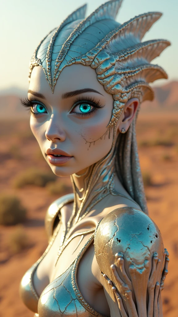 A demonic princess of waterworld, swirling through the chaotic water, pitch black eye shadow with mascara running down, shell and seaweed armor, barnacled skin, rotting face:1, skin with holes and wrinkles, almost skeletal ghoulishness, spindly fingers, fully blue laser eyes and glowing turquoise hair, two hands:1.5, loong tongue slurping out while she cackles! (75mm)