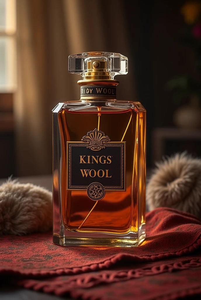 Perfume with the name "King's wool"