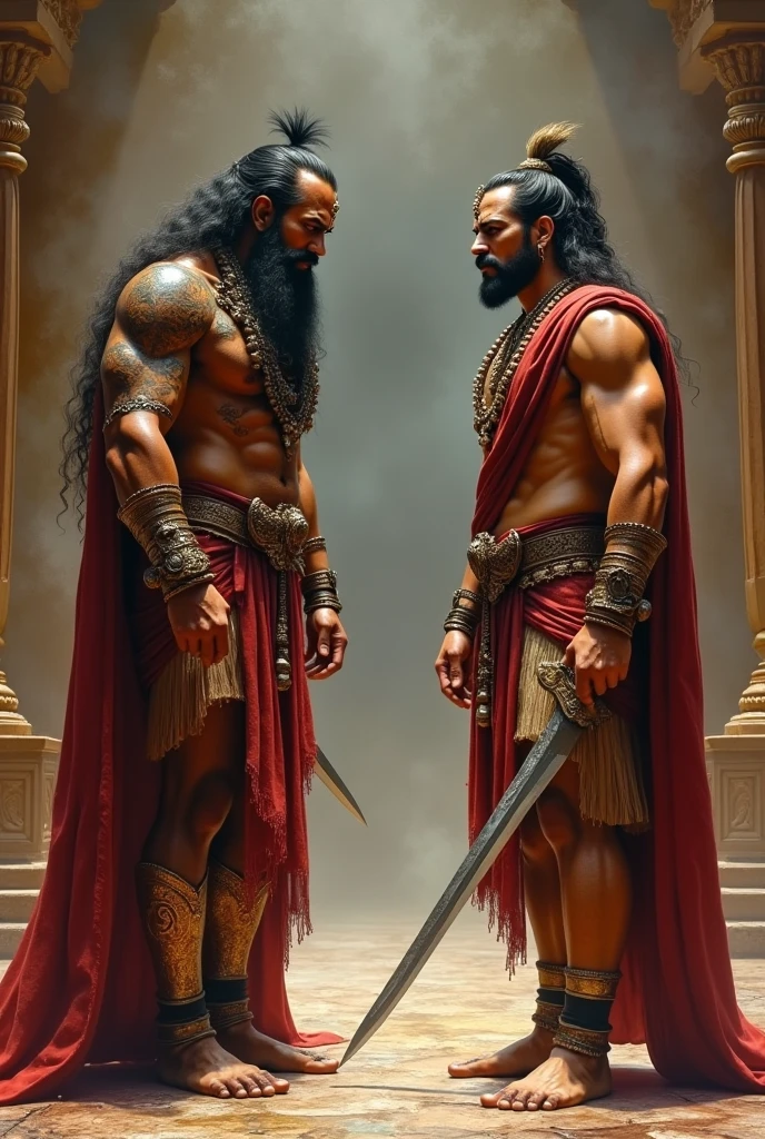 Duryodana insulting Drovapati in kingdoms