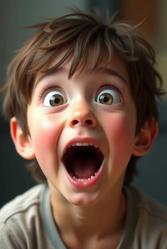 Boy wow face