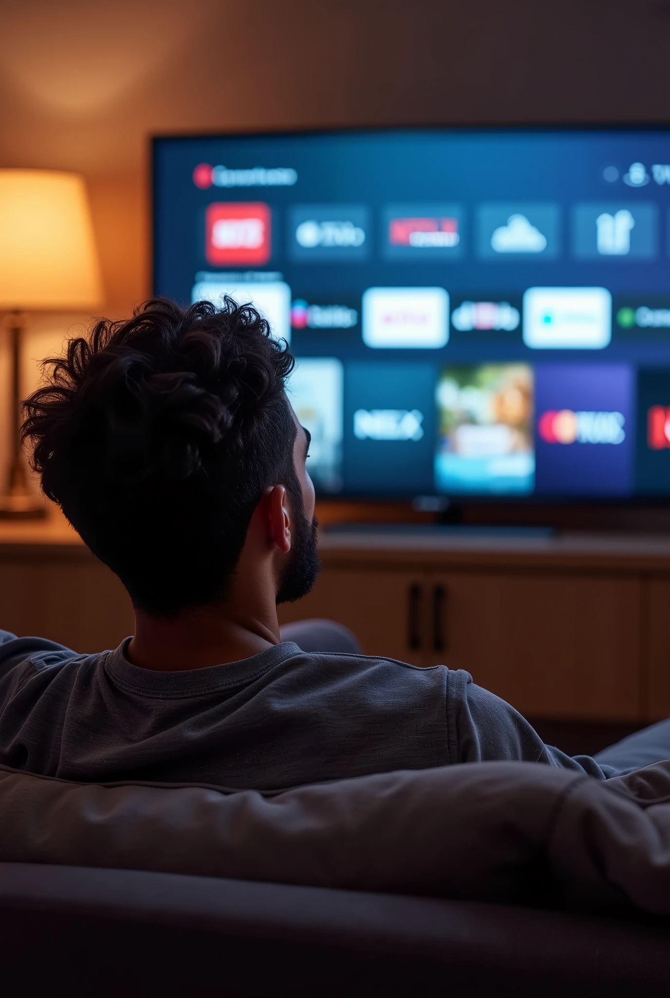 technical service man watching tv with hbo netflix diney plus the image that has the dimensions 820 pixels wide by 312 pixels high