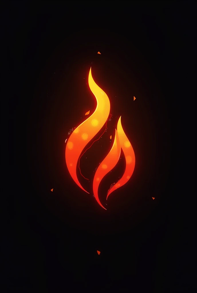 Create a logo that represents fire