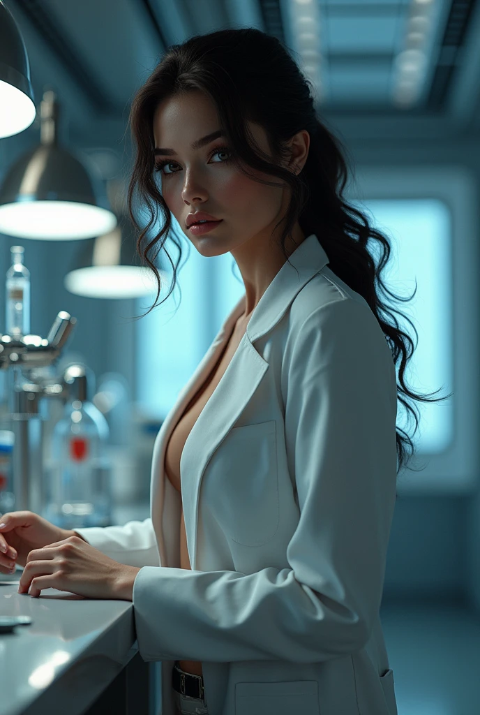 That same guy in a sexy scientist suit