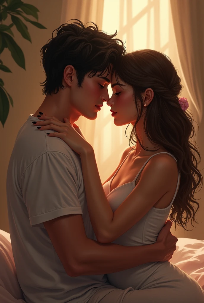 A drawing that says you love being close to your partner