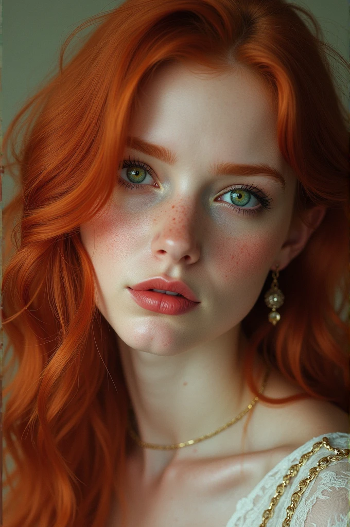 redhead woman