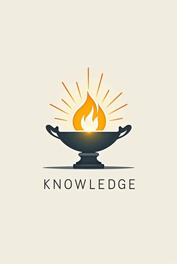 Logo for these word Knowledge Lamp