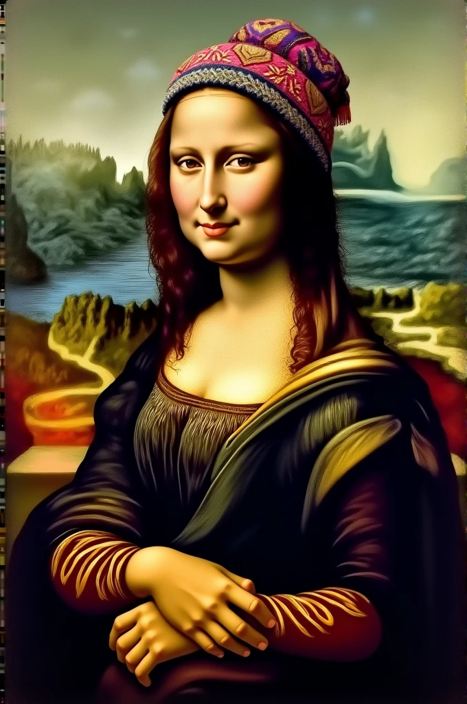 The Mona Lisa with a Peruvian Chuyo