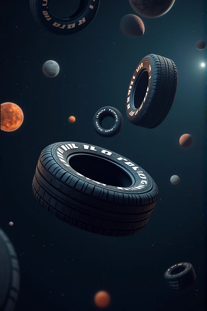 LINGLONG brand tires float in the solar system