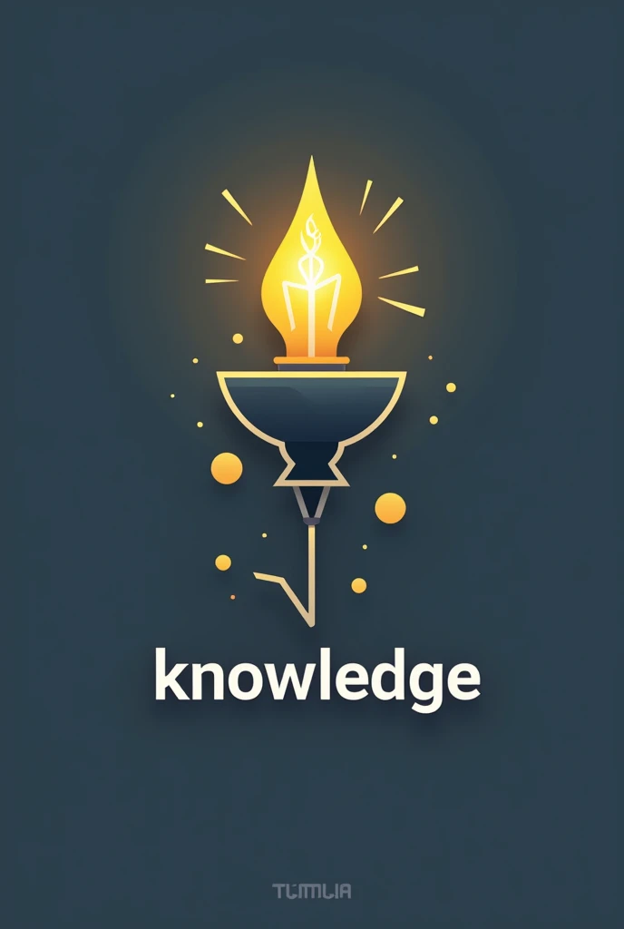 Logo for these word Knowledge Lamp