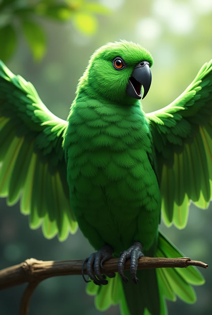 Parrot green 