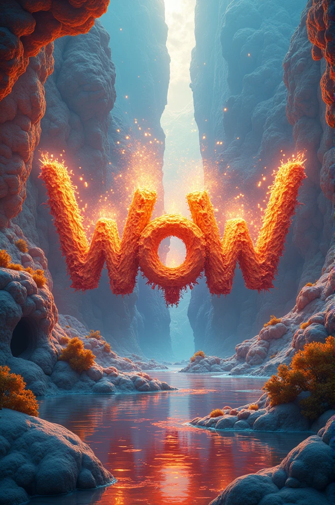 The word "Wow"