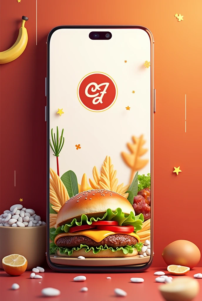 Generate a banner for food delivery mobile application development, make it professional and eye catching. Make it landscape mode. 