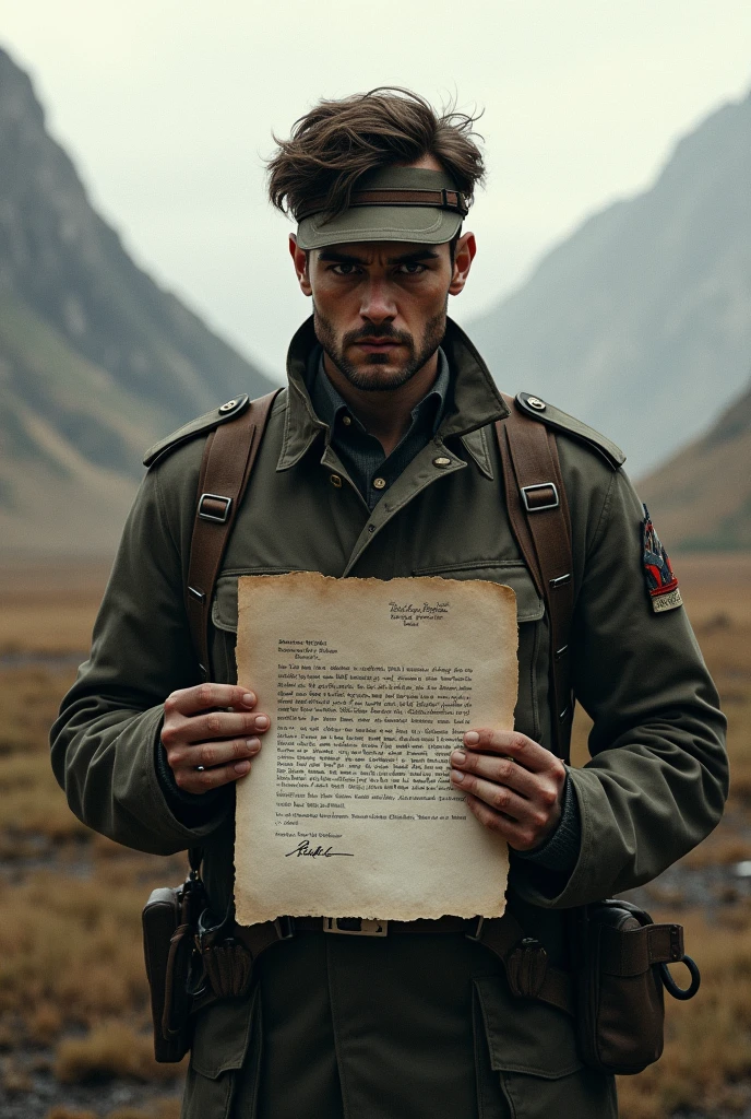 A letter of man in army stand baeground A letter