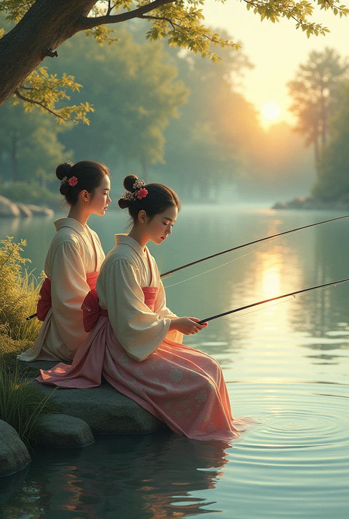 Japanese Women Angler