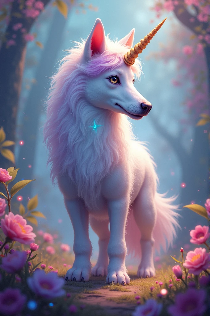 Unicorn dog