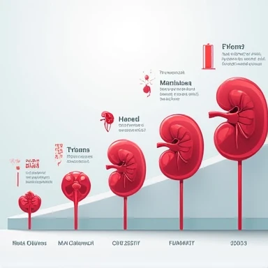 Stages in Progression of Chronic Kidney Disease