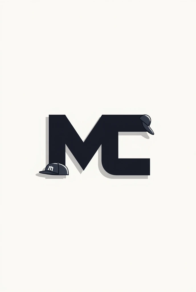 A logo with Mc Now one that has a cap Let the cap be on the M