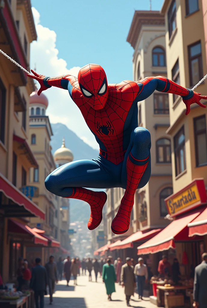 Spider man in Tehran
