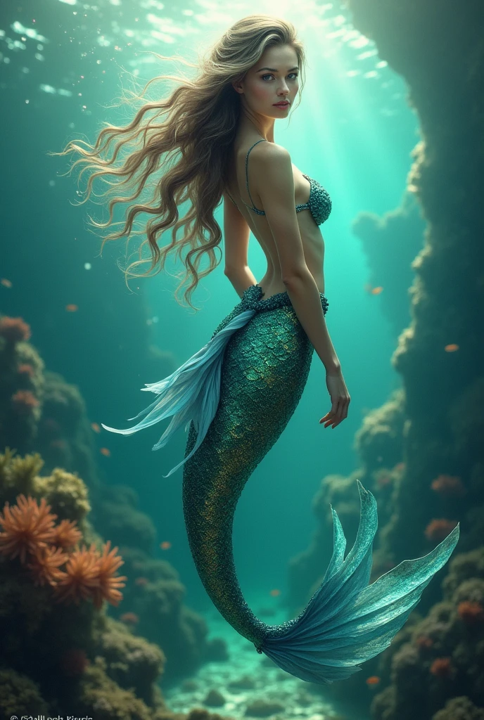 A real mermaid
