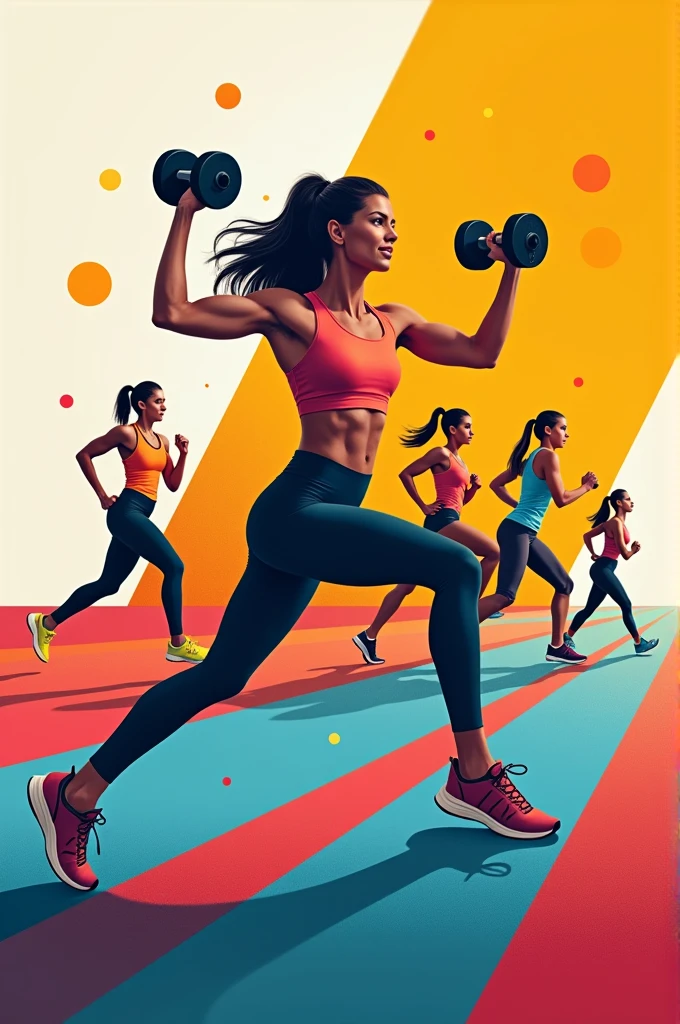 Create fitness poster 