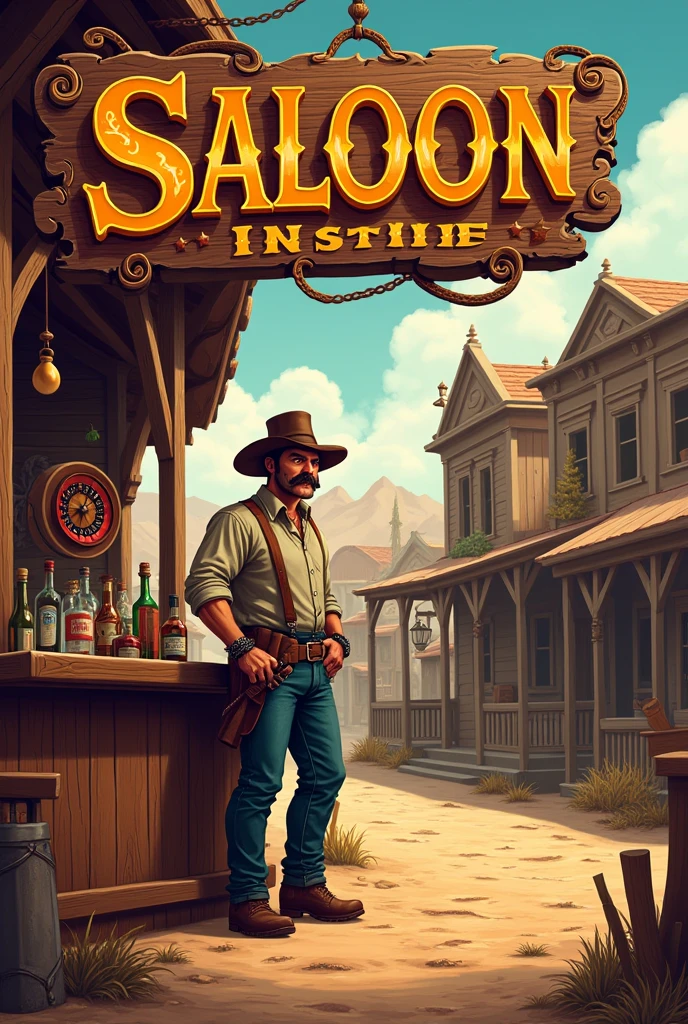 Saloon banar