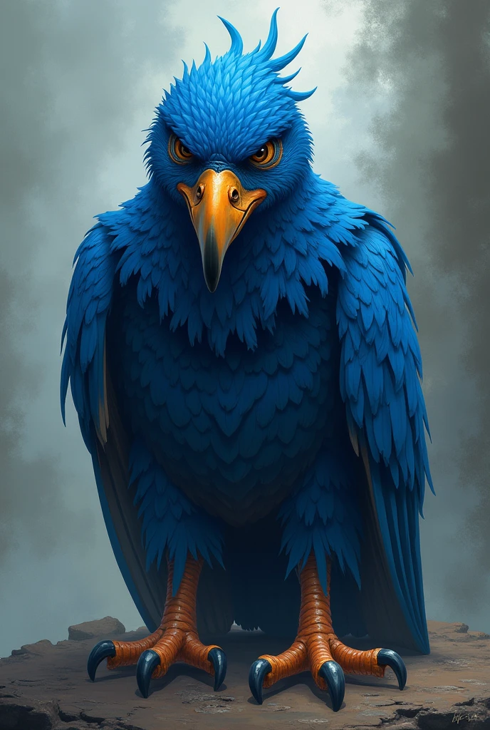 Blue Garuda Pancasila sick