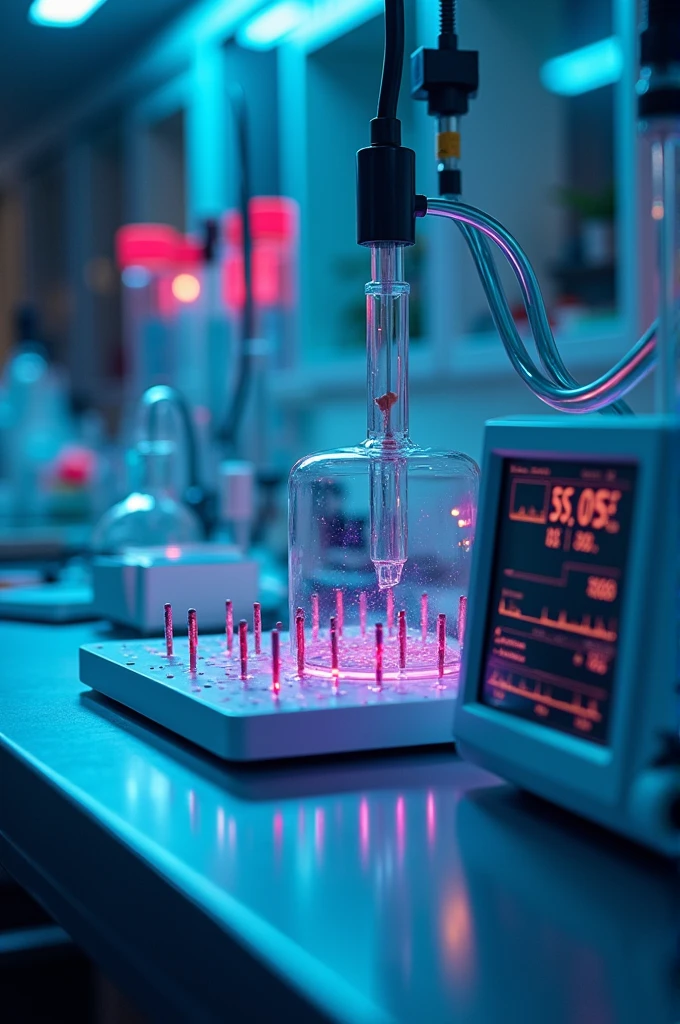 Images of electrochemical techniques like cyclic voltammetry or amperometry used in biomedical research.