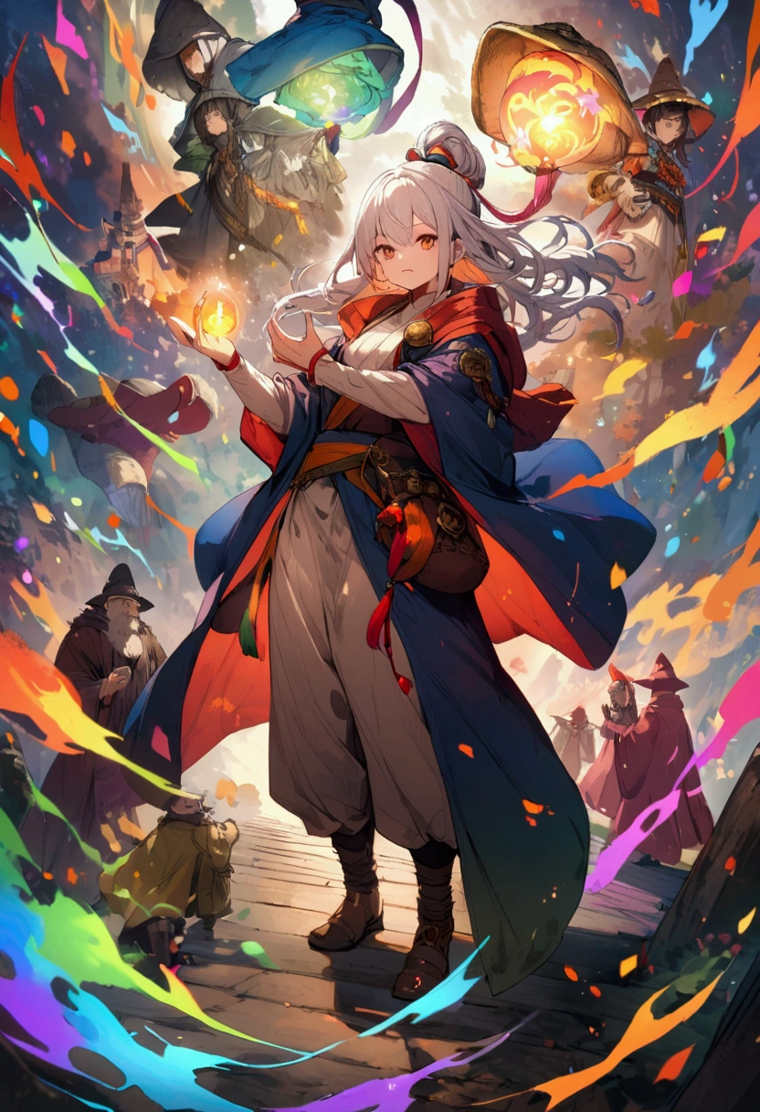 Brave、Warrior、Monk、Wizard