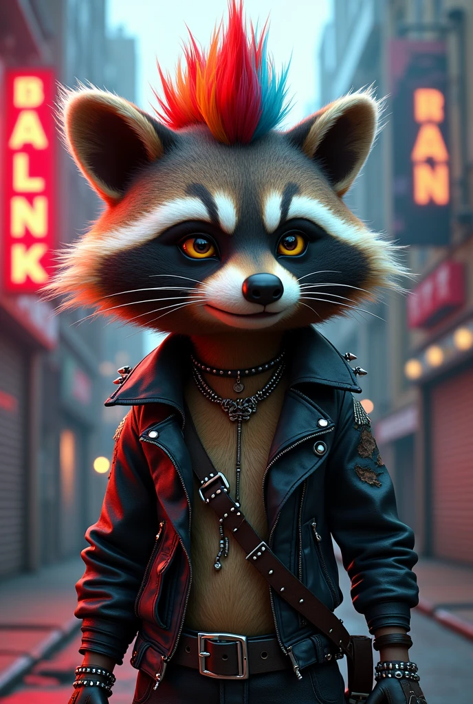 Punk Raccoon