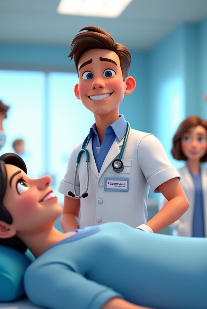 Male nurse animation