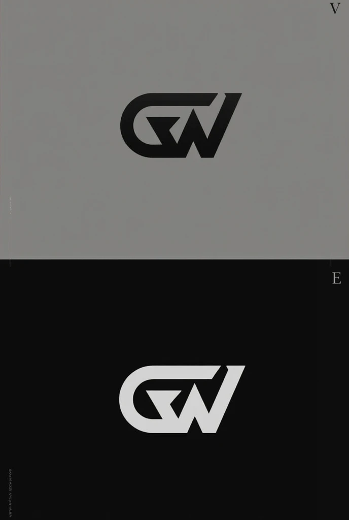 Logo for a clothing and cap brand that has the letters G and V


