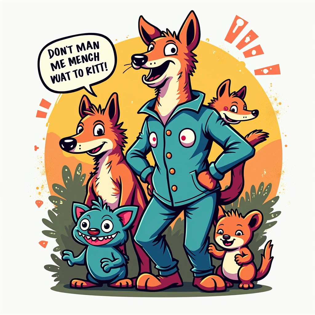 Design logo for t-shirt ให้ความรู้สึกตลก(funny) There are funny pictures and messages.