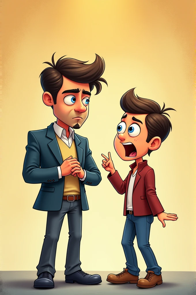 Create a poster with 9:16 ratio having difference between a claver and a fool person using cartoon with shocking expression and some comments