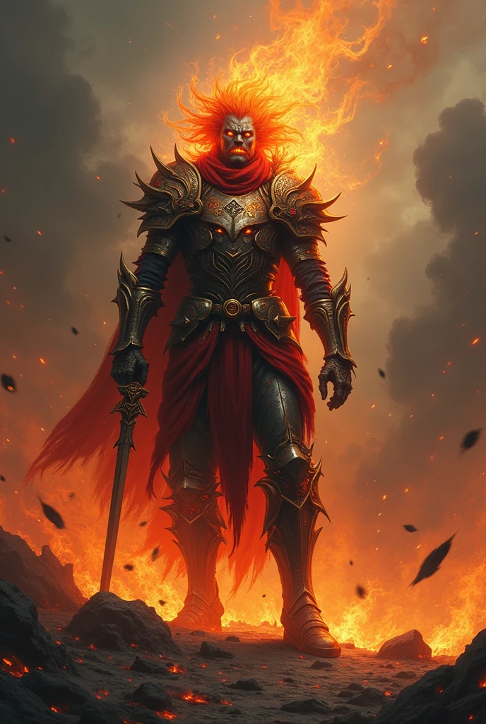 A knight of the frenzied flame