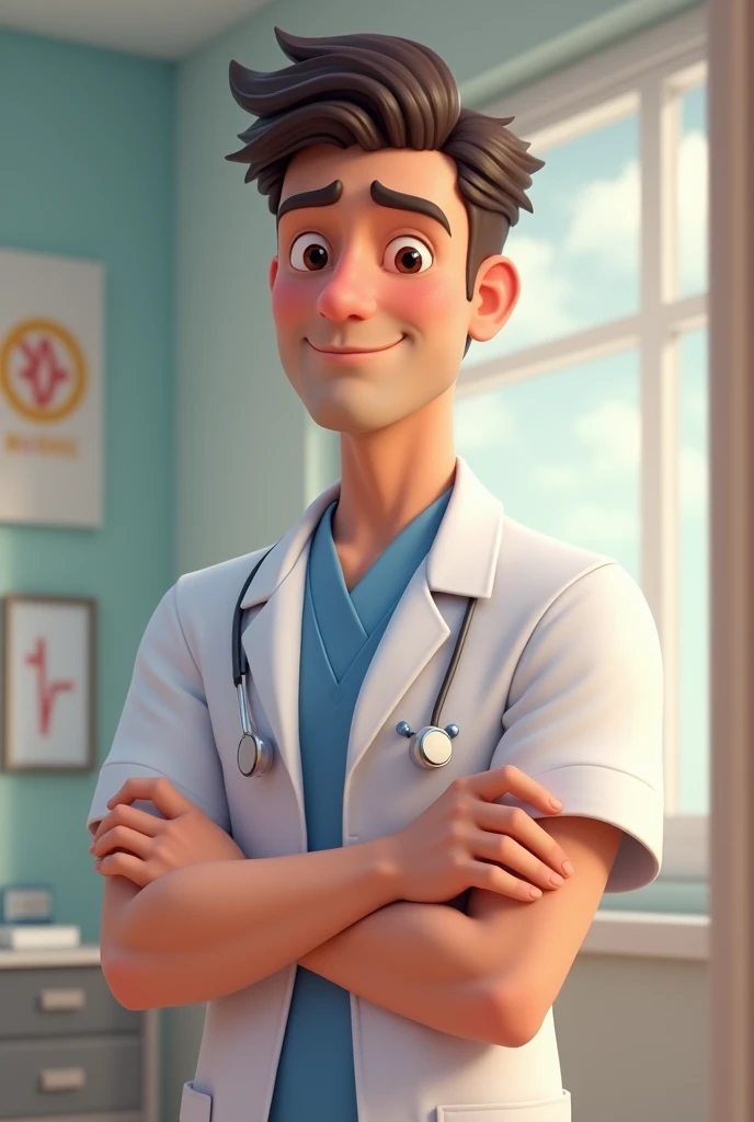 Smart Male nurse solo animation