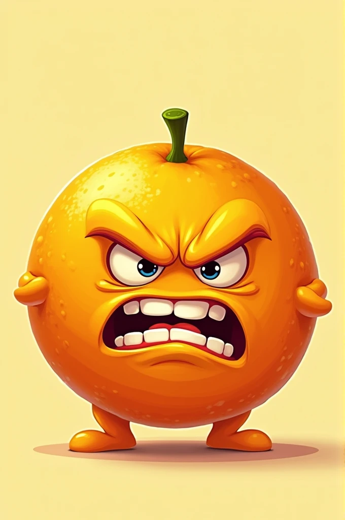 Angry Orange Cartoons