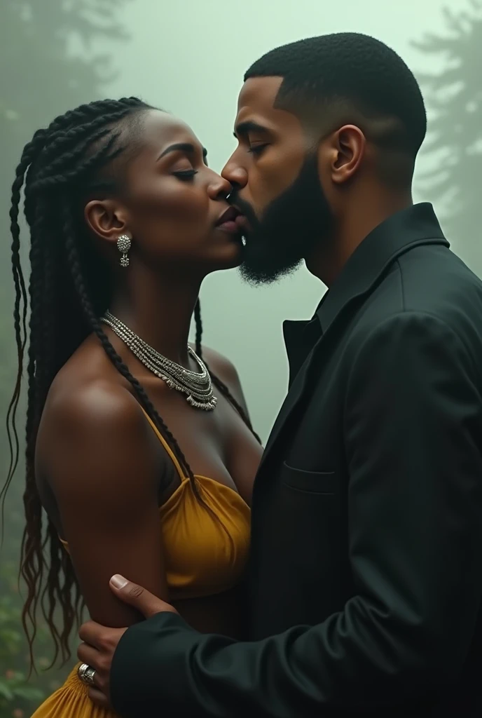 Kendrick and drake kissing