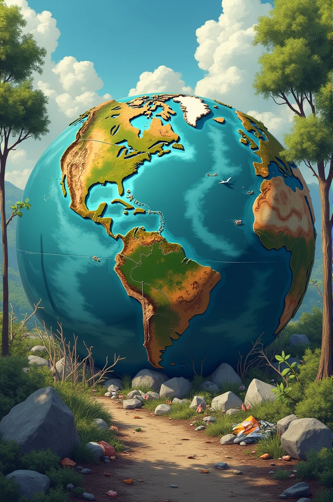 The term "Dharti fat rahi hai" translates to "The Earth is getting fat" in English. In the context of a thumbnail, this phrase is likely being used metaphorically or creatively to draw attention to topics related to climate change, environmental issues, or the impact of human activity on the planet.

A thumbnail with this phrase might feature visuals like an expanding Earth, an overfilled garbage can, or other imagery that emphasizes the theme of environmental strain or the consequences of unchecked growth. The aim is typically to provoke curiosity or concern about ecological issues. Thumbnail 