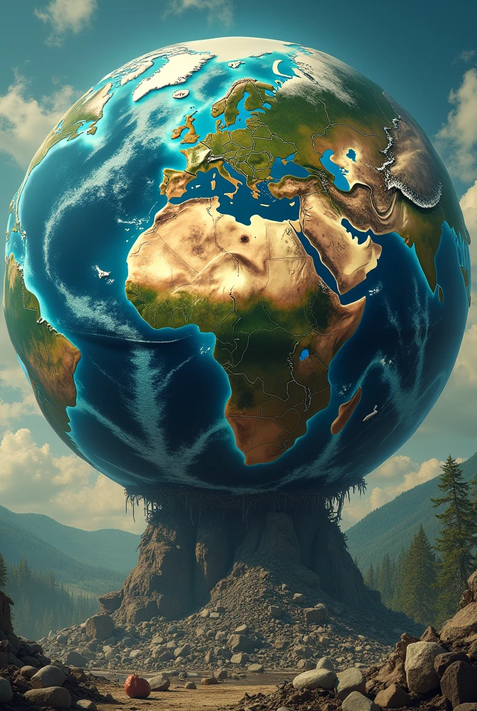 The term "Dharti fat rahi hai" translates to "The Earth is getting fat" in English. In the context of a thumbnail, this phrase is likely being used metaphorically or creatively to draw attention to topics related to climate change, environmental issues, or the impact of human activity on the planet.

A thumbnail with this phrase might feature visuals like an expanding Earth, an overfilled garbage can, or other imagery that emphasizes the theme of environmental strain or the consequences of unchecked growth. The aim is typically to provoke curiosity or concern about ecological issues.



