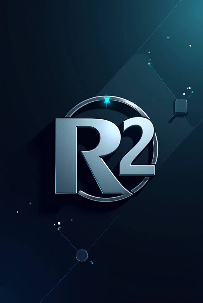 Logo containing the name of R2 that includes things from the G bank&T Continental