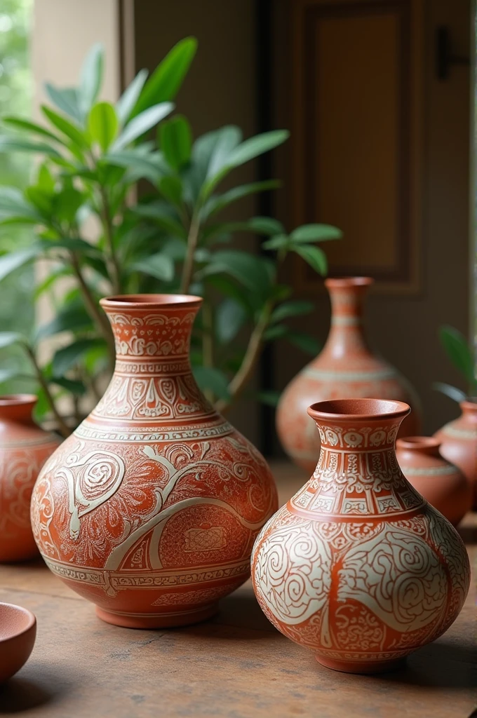 Earthern pots having best decorations