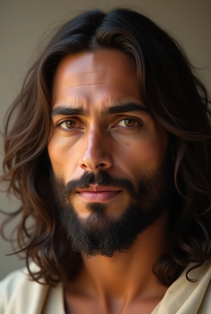 (photorealism:1.2), real identity of Jesus Christ