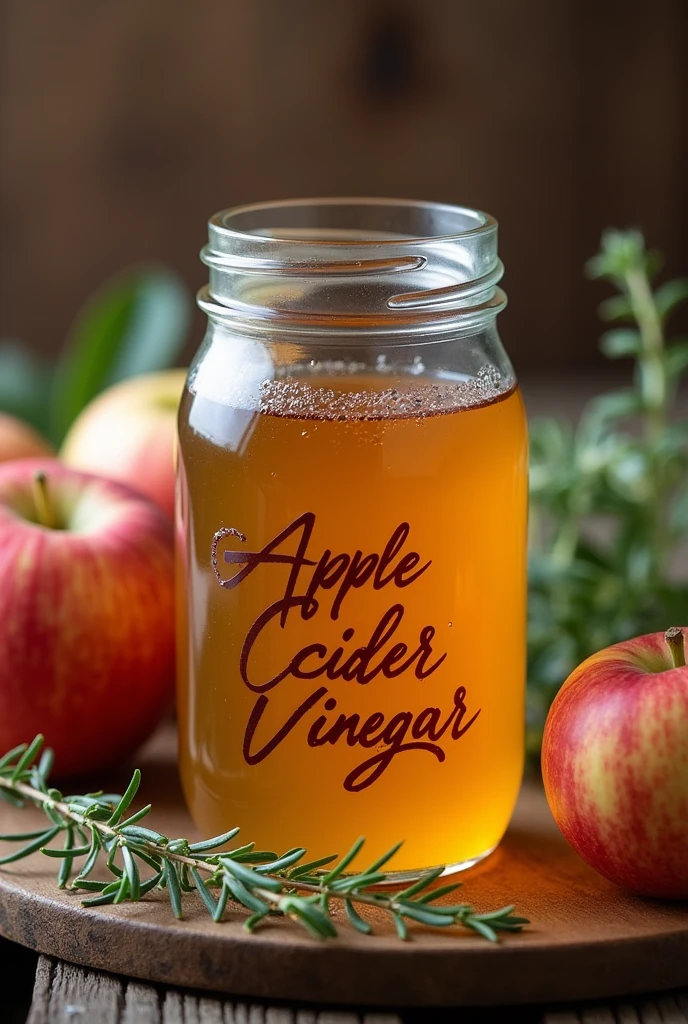 MAKE APPLE CIDER VINEGAR IN A 200ML SEALED GLASS JAR