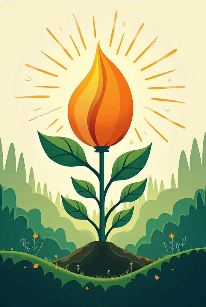 trang trí câu” Grow a seed - Change a life - Transform a nation” theo logo Vietseeds